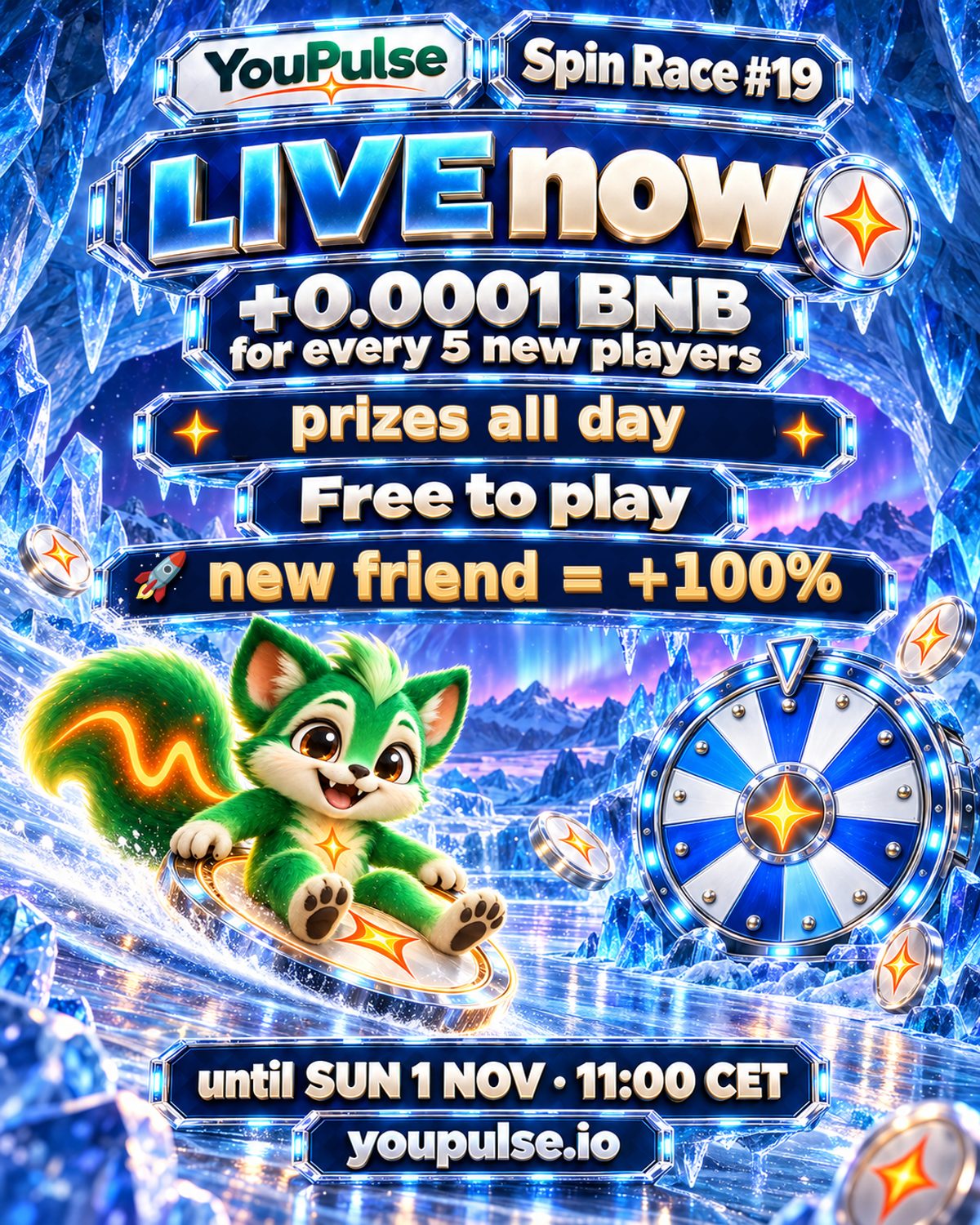 Spin Race banner